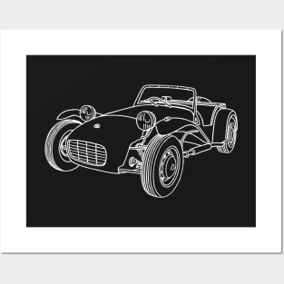 The classic Seven sports car Posters and Art